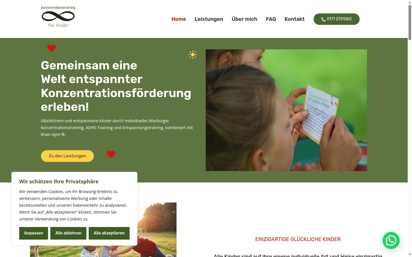 Screenshot tal-banner tal-kunsens muri qabel kwalunkwe interazzjoni