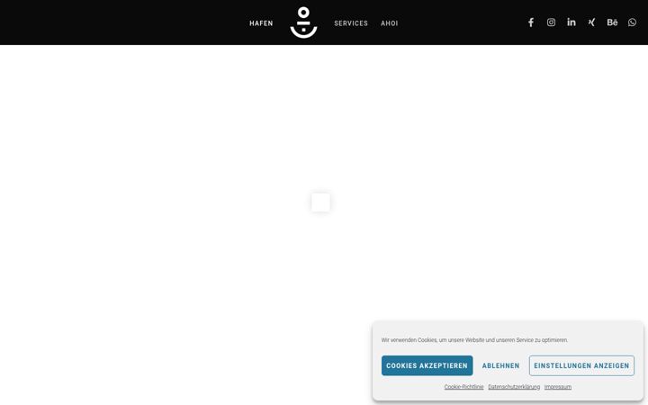 Screenshot of konzepthafen.de