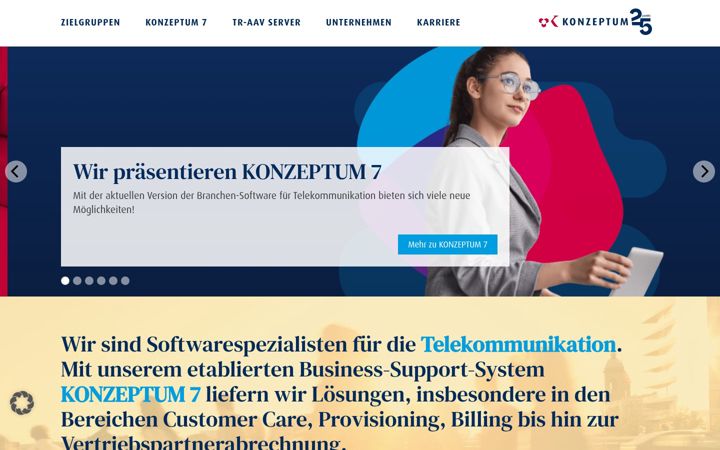 Screenshot of konzeptum.de