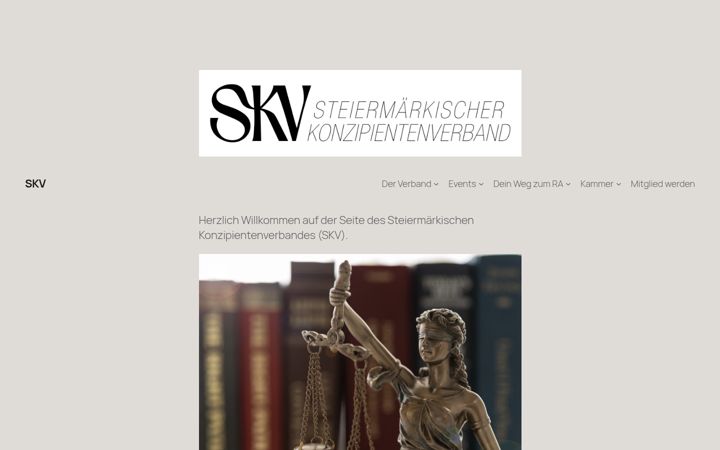 Screenshot of konzipientenverband.at