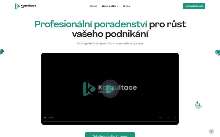 Screenshot of konzultacepraha.cz