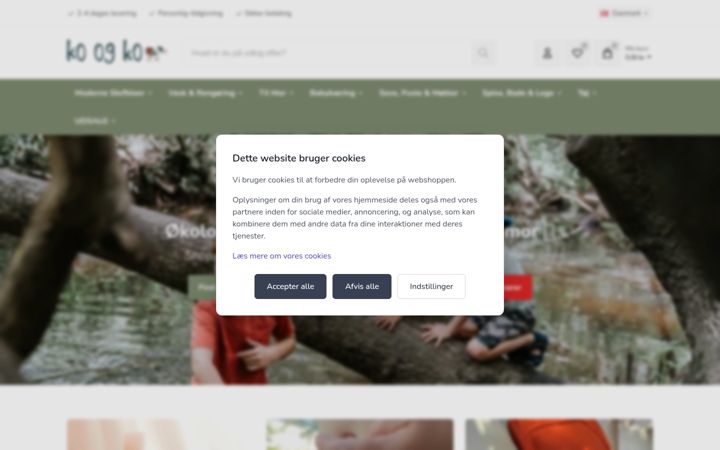 Screenshot of koogko.dk