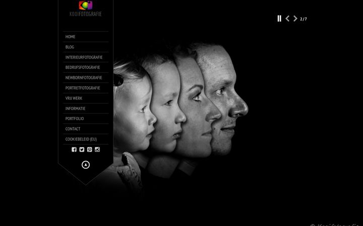 Screenshot of kooifotografie.nl
