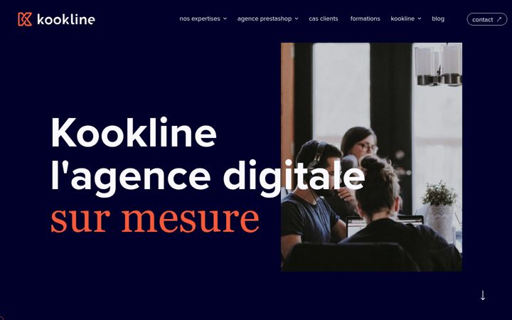 Screenshot of kookline.net