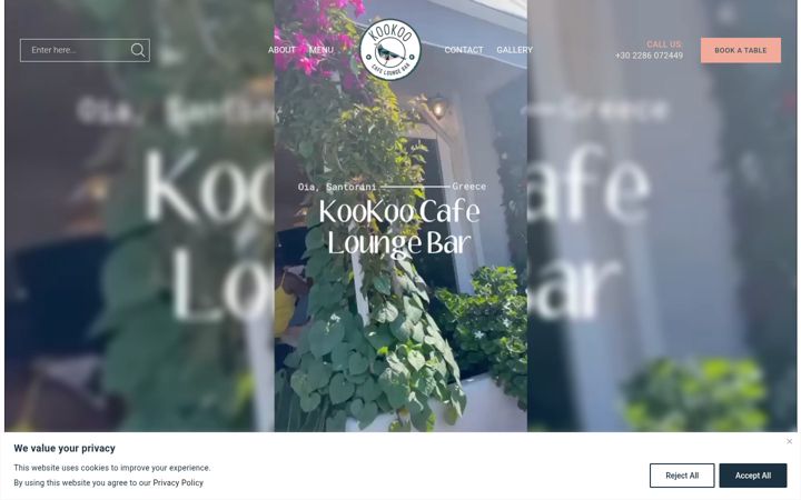 Екранна снимка на kookoobar.com