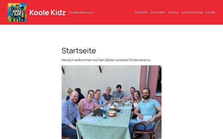 Screenshot of koolekidz.de