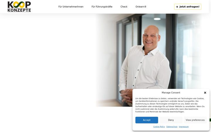 Screenshot of koop-konzepte.com