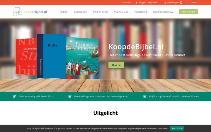 Screenshot of koopdebijbel.nl