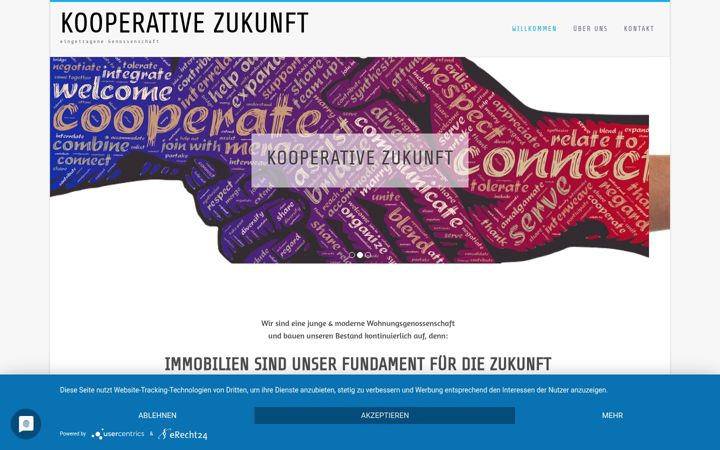 Screenshot of kooperative-zukunft.de