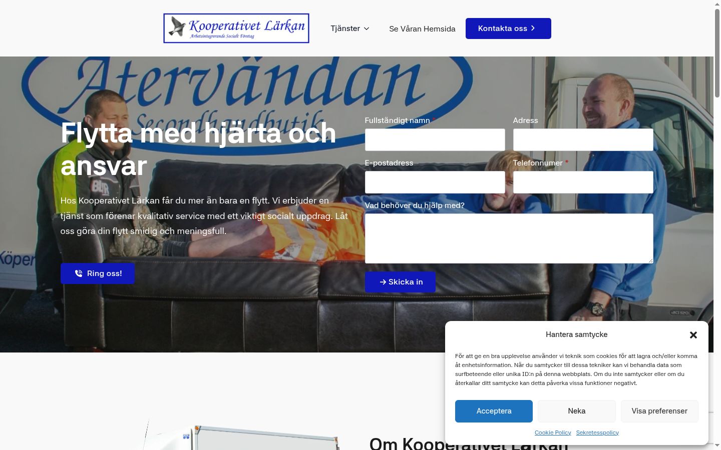 Zrzut ekranu banera zgody wyświetlanego przed jakąkolwiek interakcją
