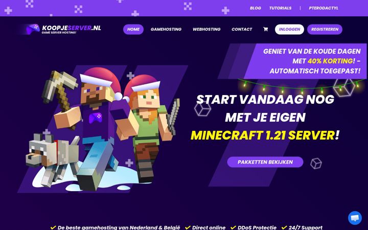 Screenshot of koopjeserver.nl