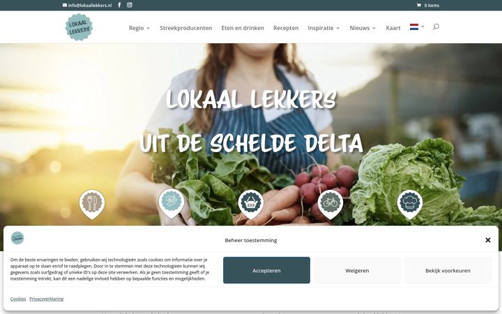 Screenshot of kooplokaalzeeuwsvlaanderen.nl