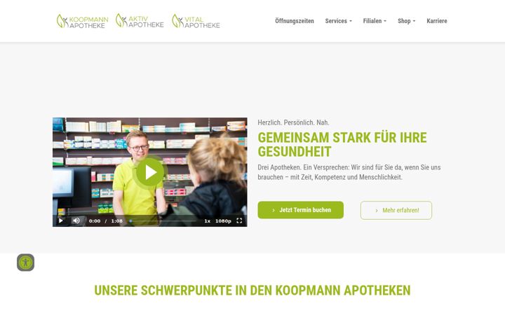 Screenshot of koopmann-apotheken.de