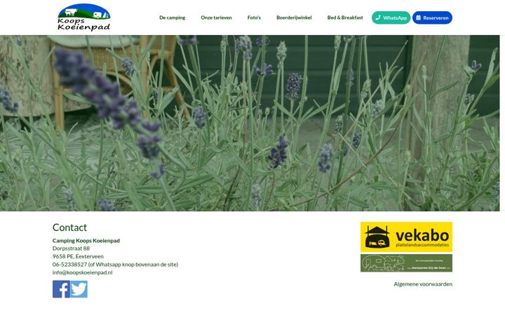 Screenshot of koopskoeienpad.nl