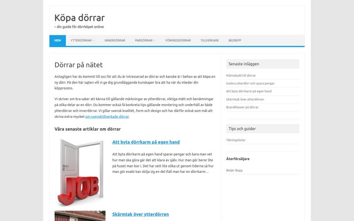 Screenshot of kopadorrar.se