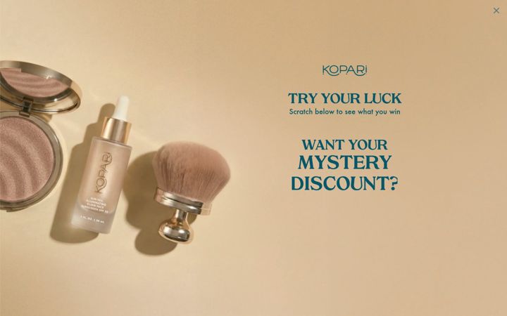 Ekraanipilt saidist koparibeauty.com