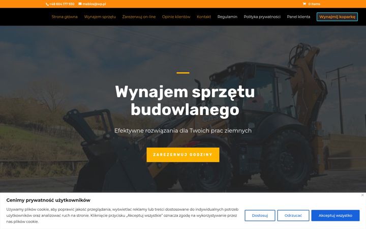 Screenshot of koparkaszczytno.pl