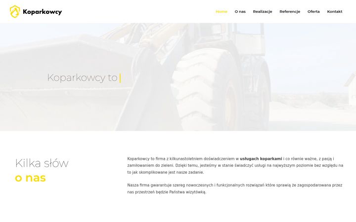 Screenshot of koparkowcy.pl