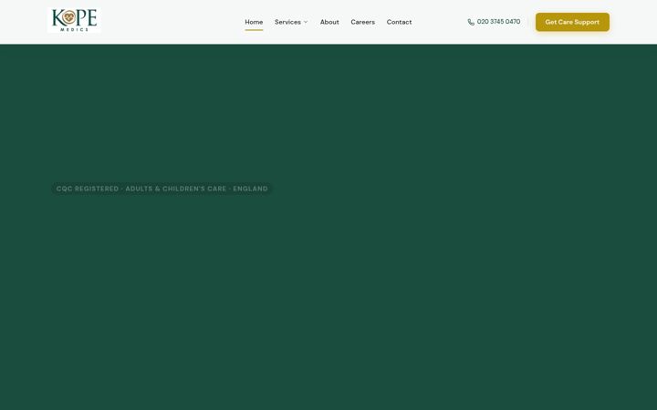 Screenshot of kope-medics.com