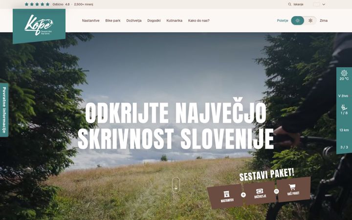 Screenshot of kope.si