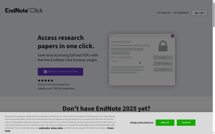 Screenshot of kopernio.com