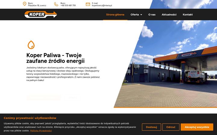 Screenshot of koperpaliwa.pl