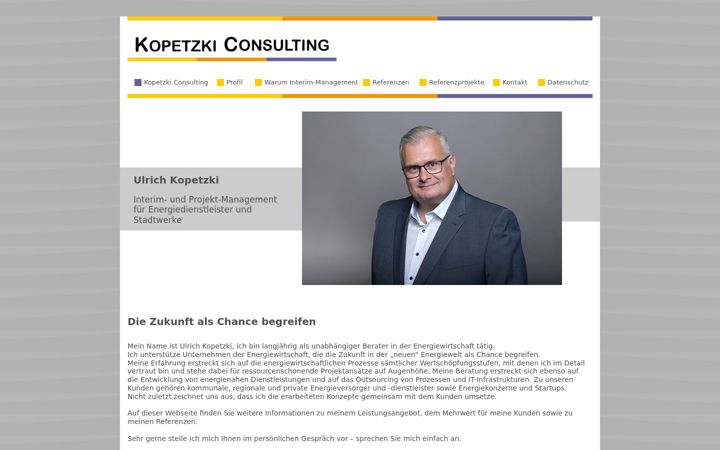 Screenshot of kopetzki.net