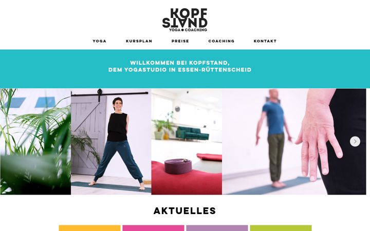 Screenshot of kopfstand-ruhr.de