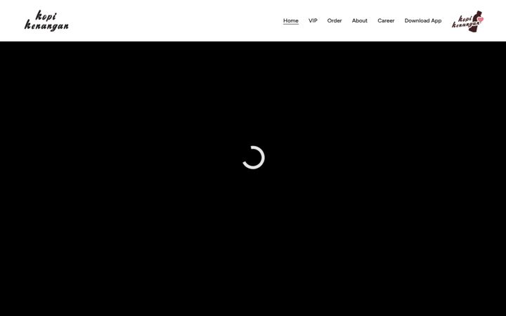 Screenshot of kopikenangan.com