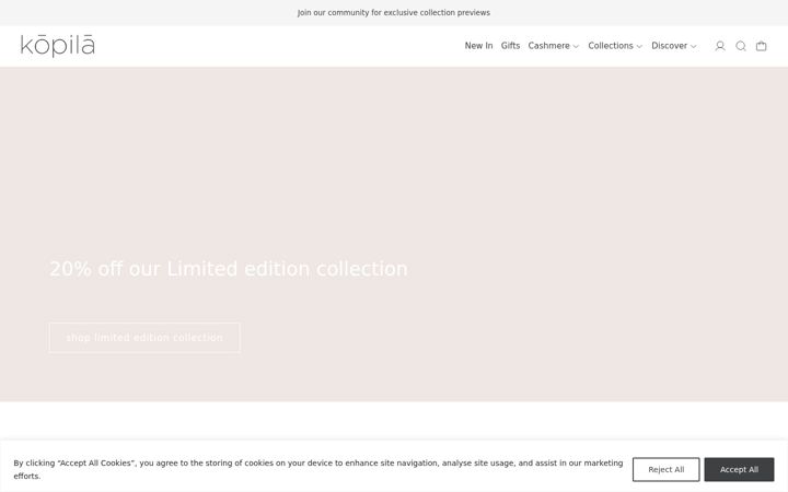 Screenshot of kopila.co.uk
