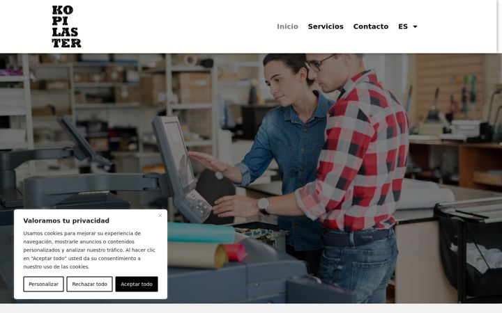 Screenshot of kopilasterfotokopiak.es