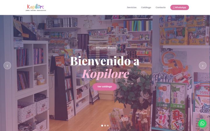 Screenshot of kopilore.com