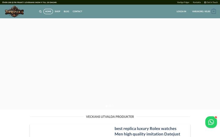 Screenshot of kopiorolex.se