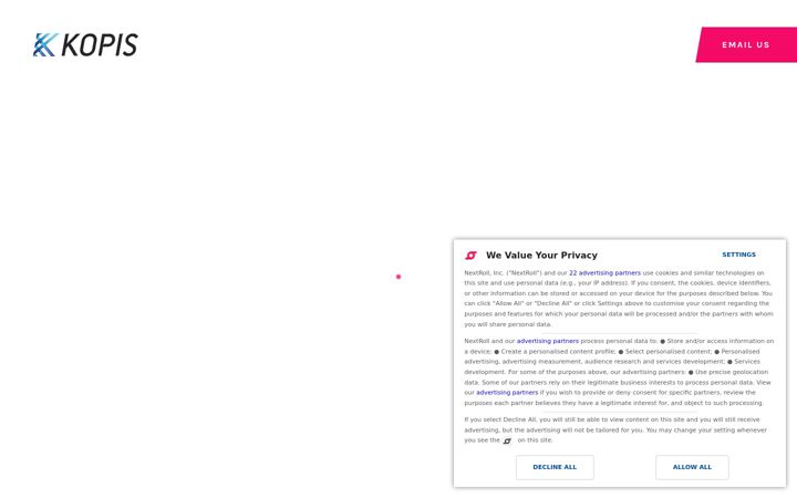 Screenshot of kopisusa.com