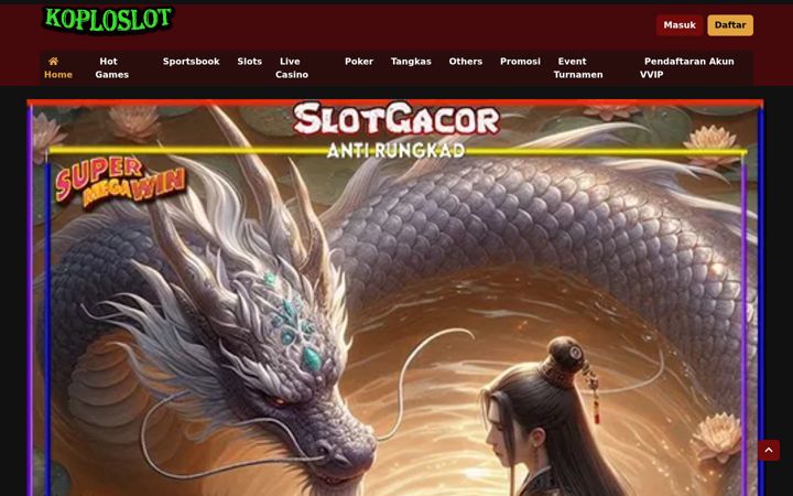 Screenshot of koploslot.com