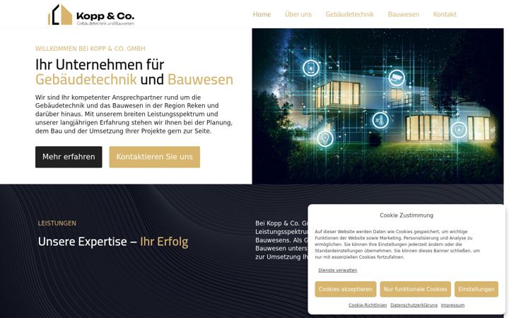 Screenshot of kopp-co.de