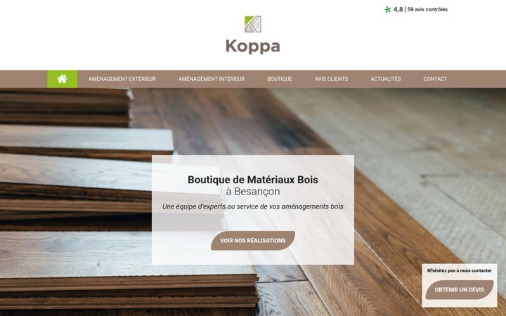 Screenshot of koppa-avis.fr