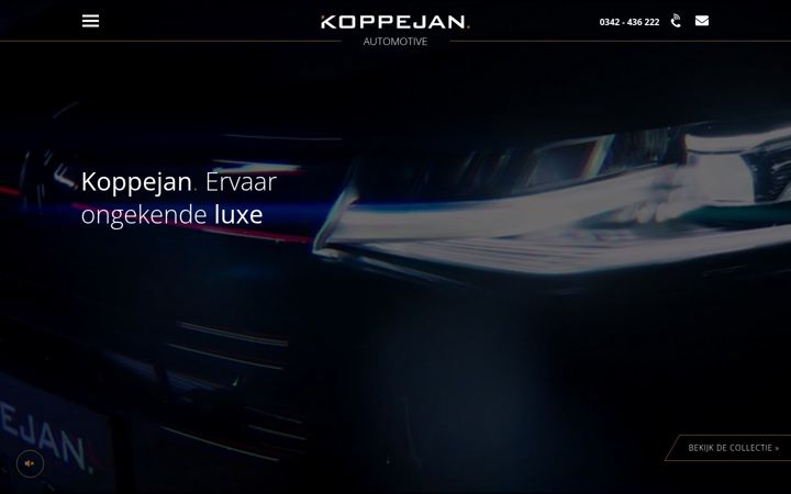 Screenshot of koppejanautomotive.nl