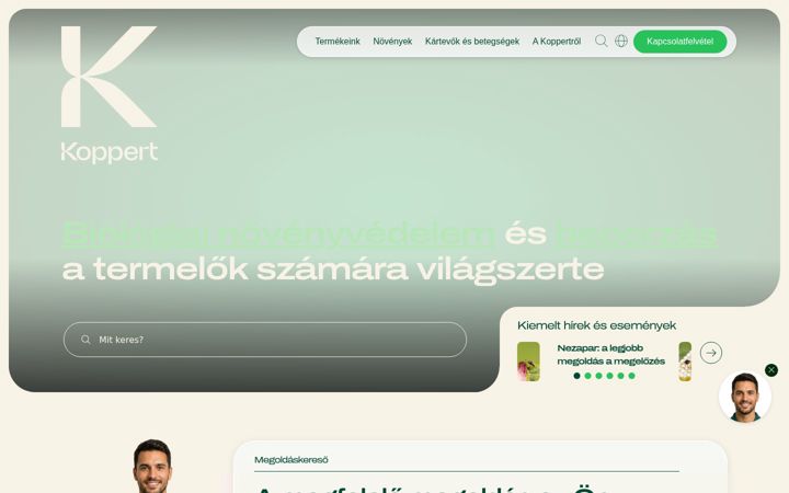 Screenshot of koppert.hu