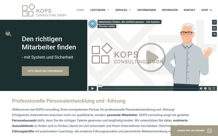 Screenshot of kopscon.de
