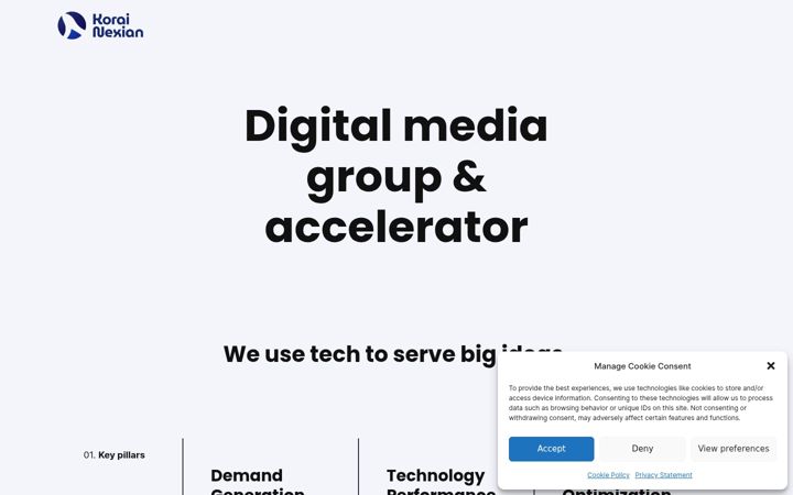 Screenshot of korainexian.com