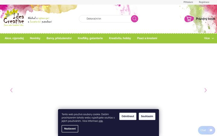 Screenshot of koralky-dekorace.cz