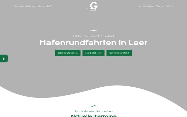 Screenshot of koralle-leer.de