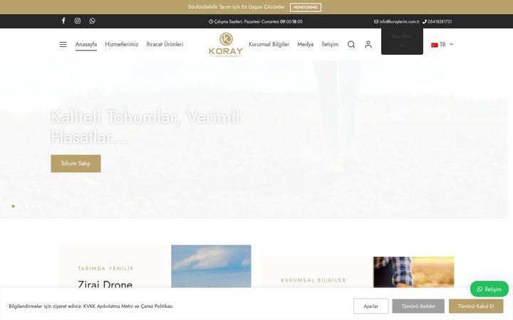 Screenshot του koraytarim.com
