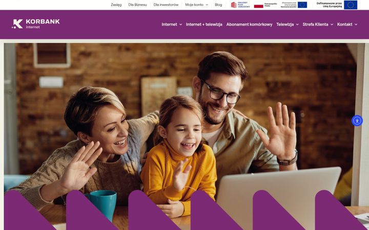 Screenshot of korbank.pl