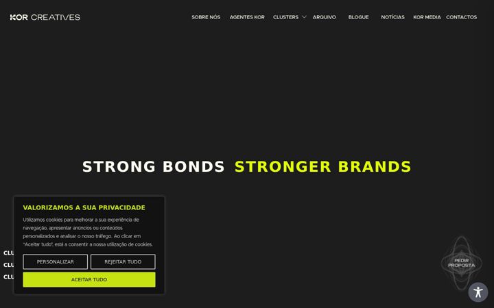 Screenshot of korcreatives.pt
