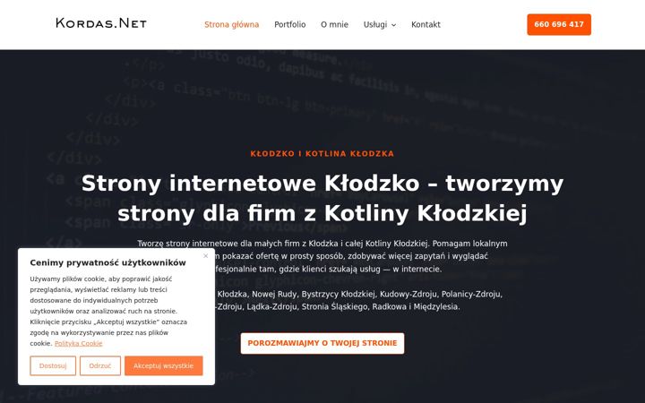 Screenshot of kordasnet.pl