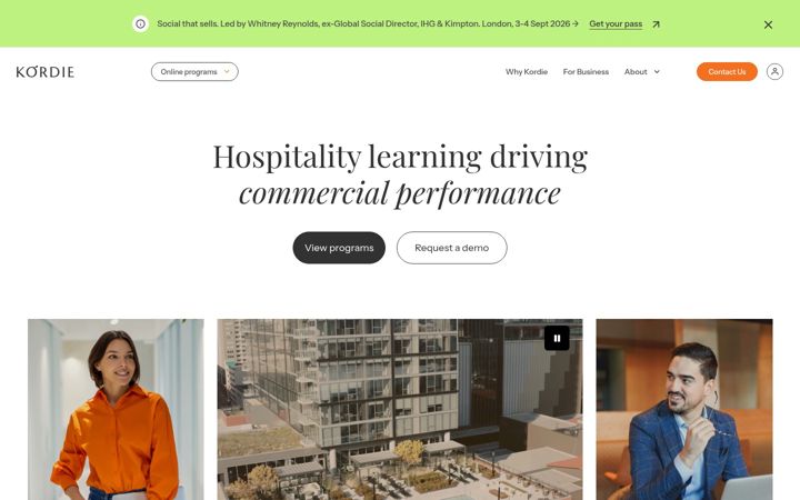 Screenshot of kordie.com