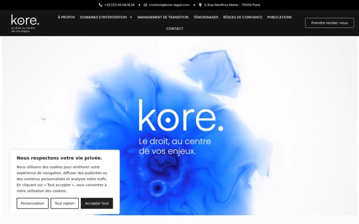 Screenshot του kore-legal.com