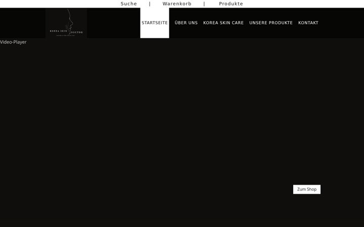 Screenshot stránky korea-skin-doctor.com
